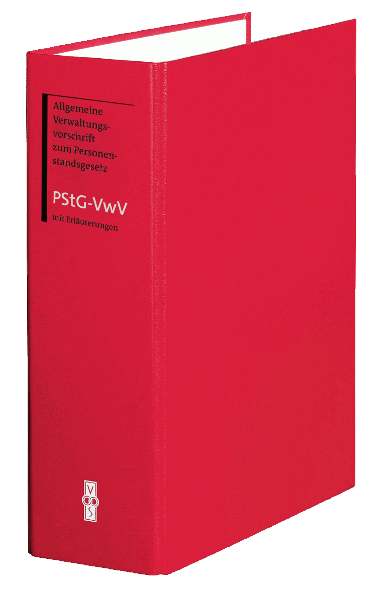 Cover PStG-VwV