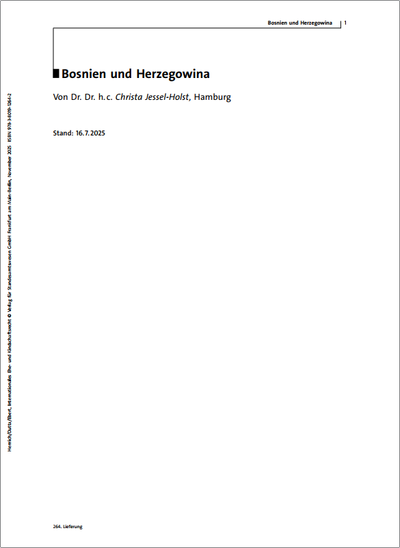 Cover LB Bosnien und Herzegowina