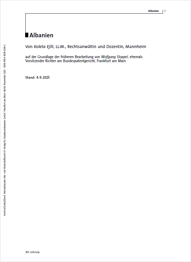 Cover LB Albanien