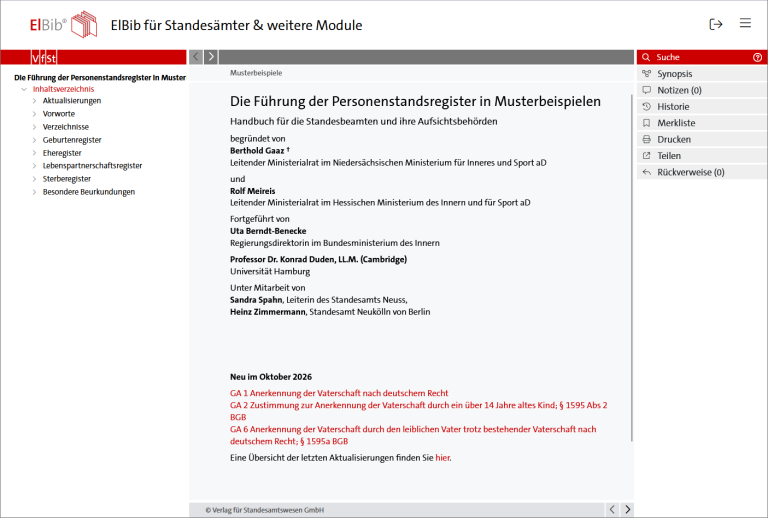 Startseite Musterbeispiele online