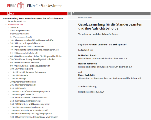 Startseite GS 63. Lieferung